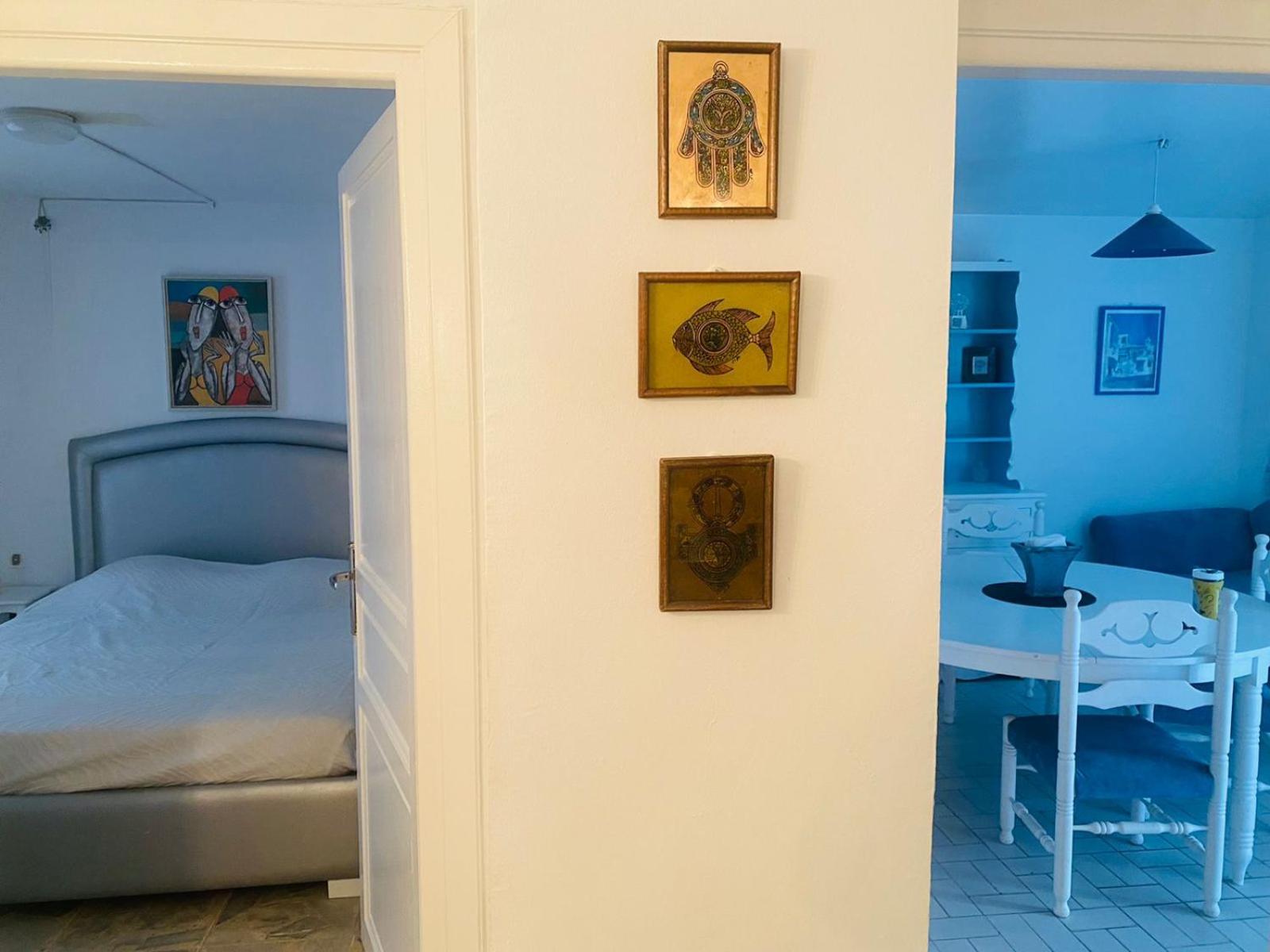 דירות Dar Salah Bey La Maison Bleue מראה חיצוני תמונה